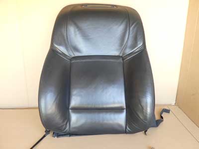 BMW Front Comfort Seat Back Rest Nappa Leather Cover and Pad, Left 52107261398 F10 10-13 528i 535i 550i